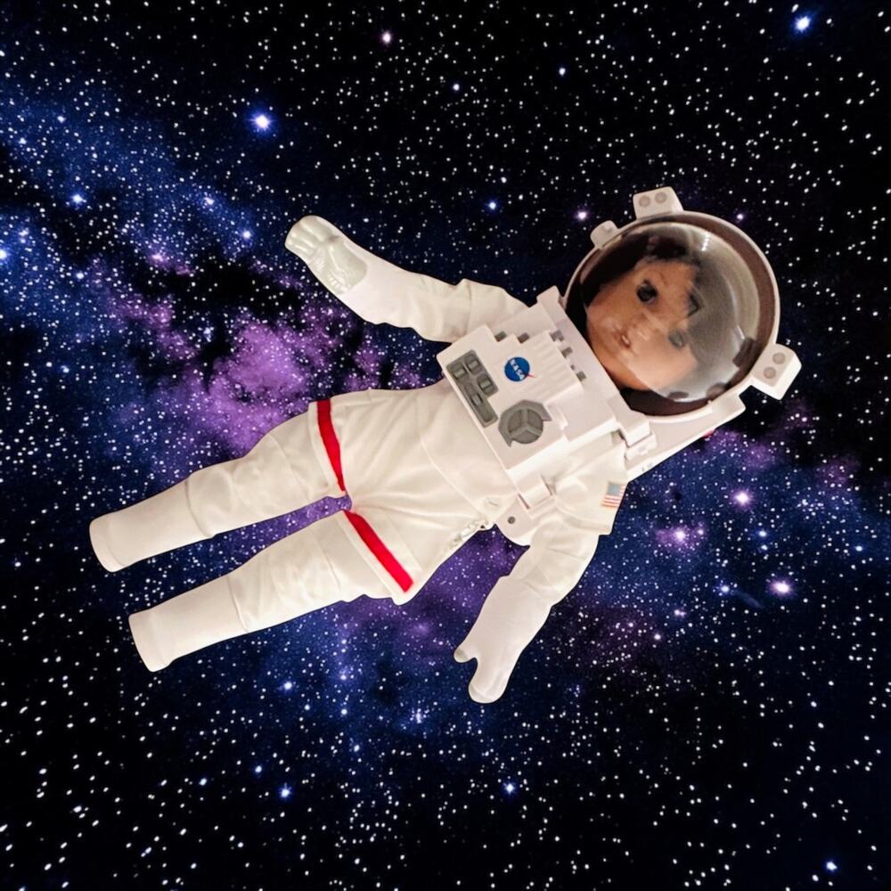 American Girl Luciana Vega GOTY with Meet, Flight & Astronaut Outfits